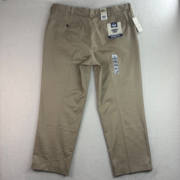 Dockers Other - Dockers Comfort Khaki Chino Pants Men 40x30 Beige Straight Cotton Stretch NWT